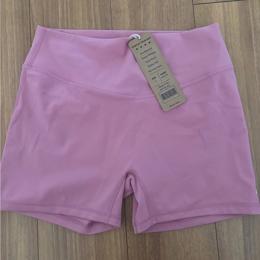 ACTA x Tori Halford collab. Women's Pink Athletic Shorts